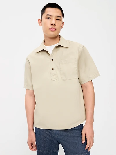 Loose Popover Work Shirt