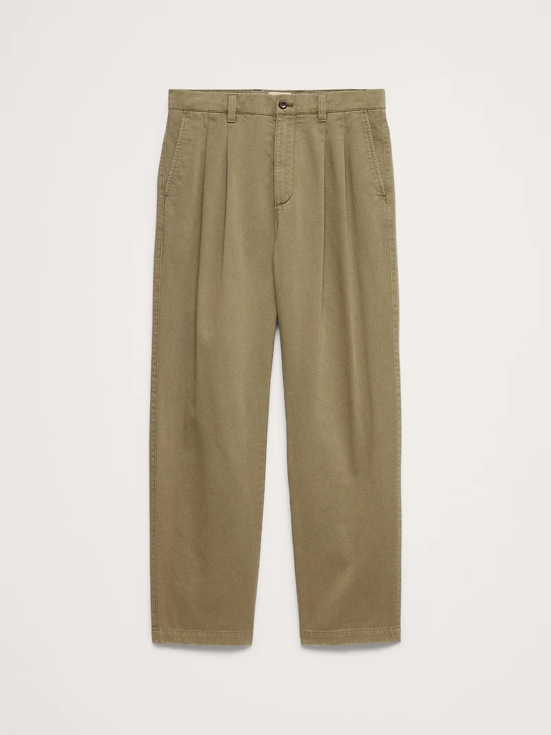 Archive Reissue Straight Pleated Chino