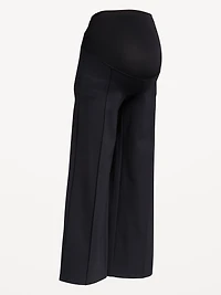 Pantalon Stevie à jambe large panneau couvrant de maternité