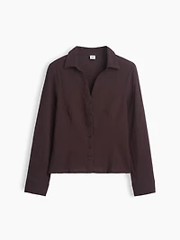 Textured Dobby Fitted Shirt