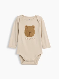 Cache-couche en coton biologique à imprimé Premiers essentiels pour Béb