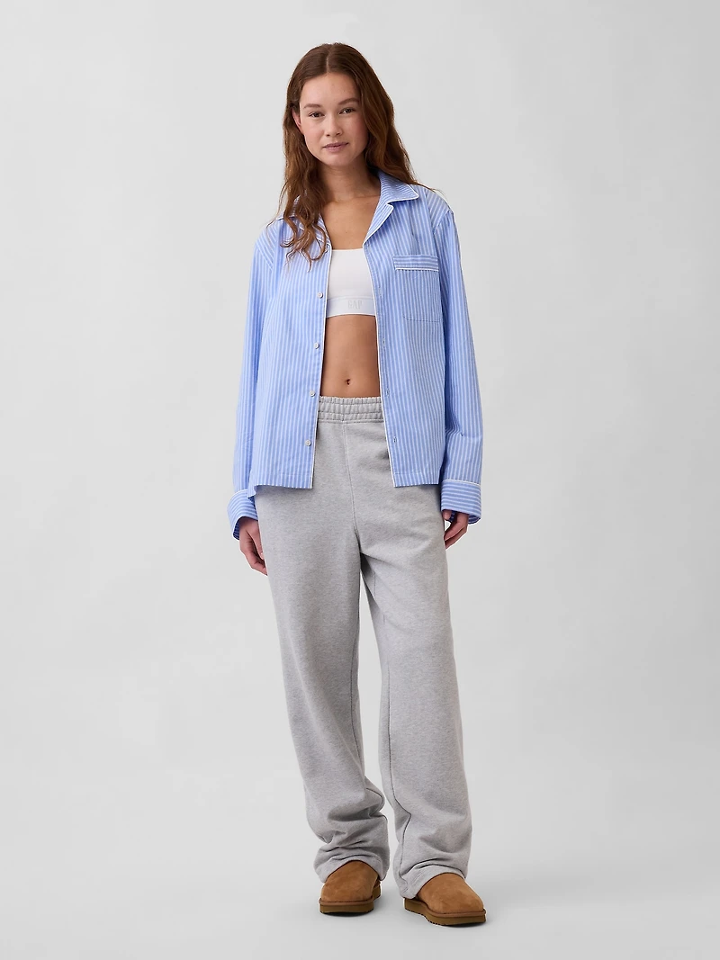 MadeSoft Poplin PJ Shirt