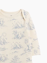 Cache-couche de coton biologique à motifs l’ourson Brannan en toile Premiers essentiels pour Bébé