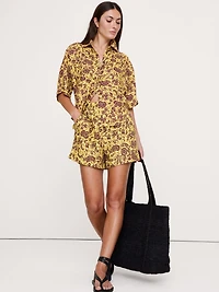 Linen Short-Sleeve Shirt
