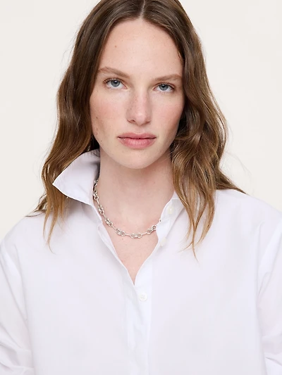 Double Ring Chain Necklace