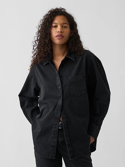 Denim Big Shirt