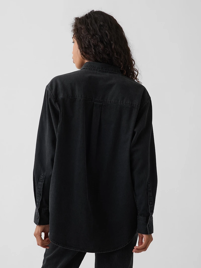 Denim Big Shirt