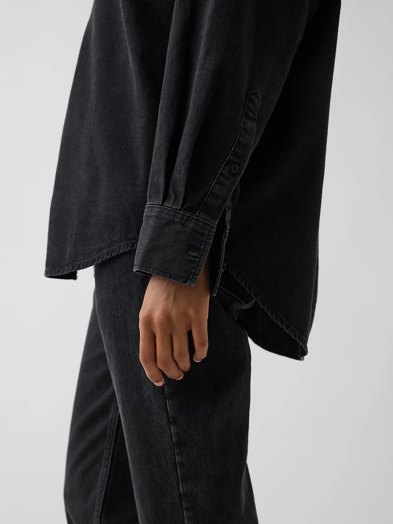 Denim Big Shirt