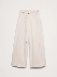 High-Rise Wide-Leg Utility Pant