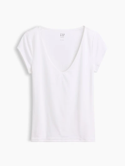 CloseKnit Jersey V-Neck T-Shirt