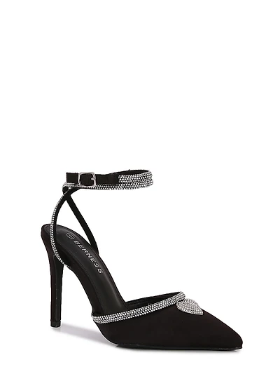 1450 NOIR EMBELLISHED RHINESTONE