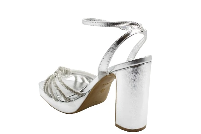 ARGENT EMBELISHED RHINESTONE
