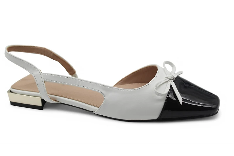 2116 NOIR VERNIS/BLANC