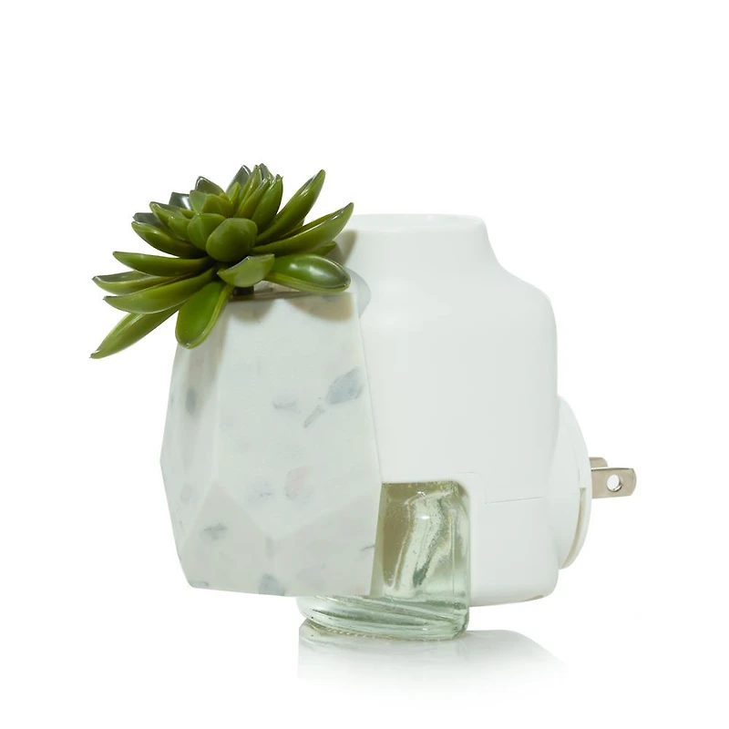 Faceted Succulent ScentPlug® Diffuser w/ Light