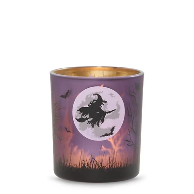 Witch's Moon Tea Light Candle Holder