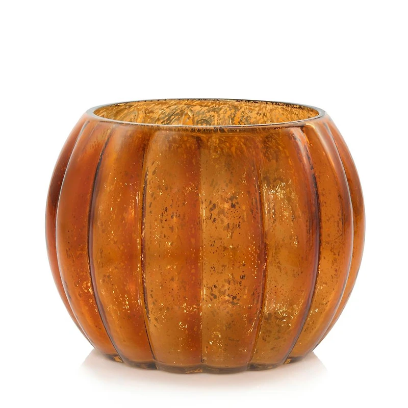 Mercury Pumpkin Glass Holder