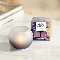 Gray Melon Tea Light Candle Holder