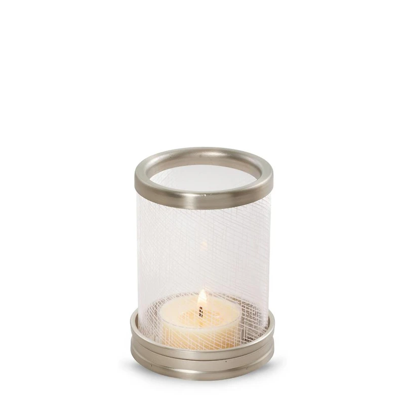 Silver Lining Tea Light Candle Holder