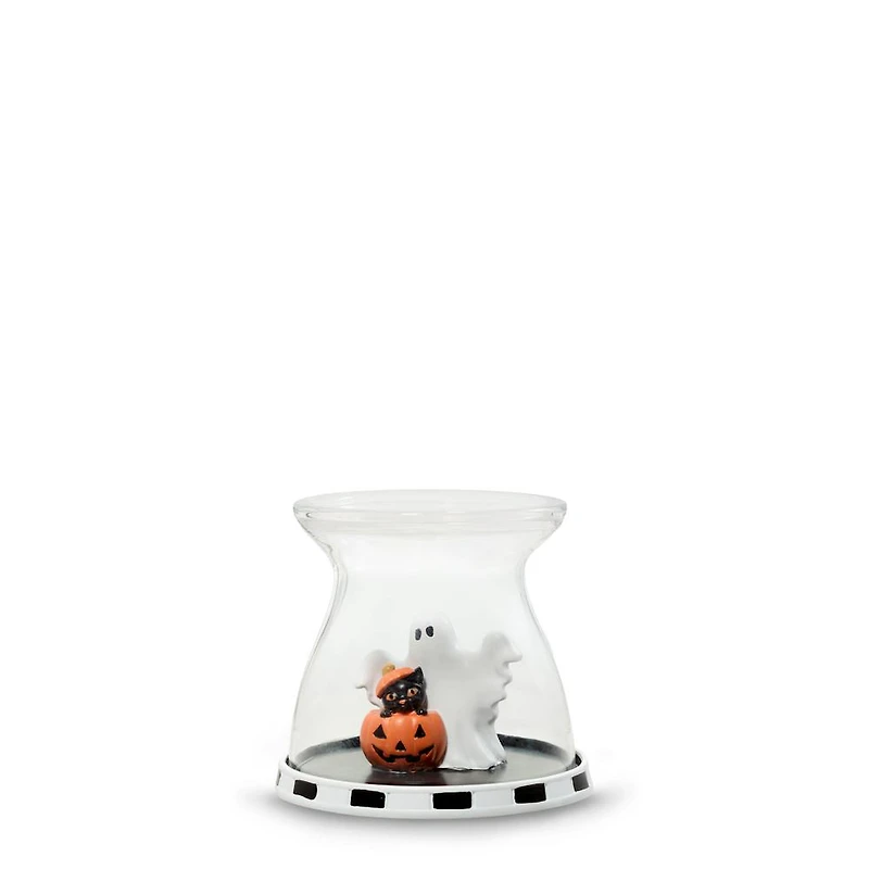 Ghost Cloche Candle Pedestal