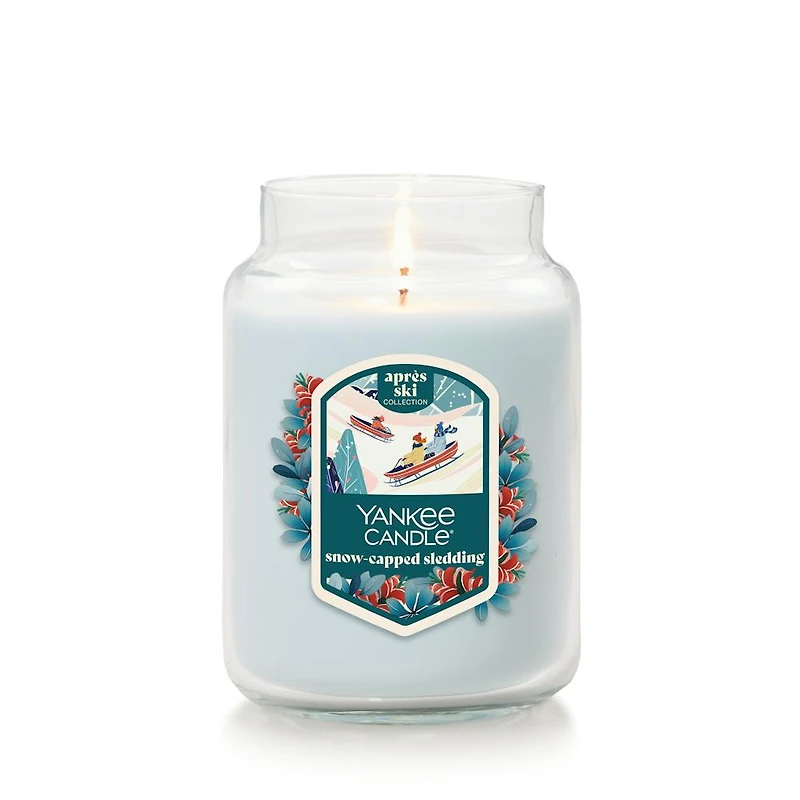 Snow-Capped Sledding