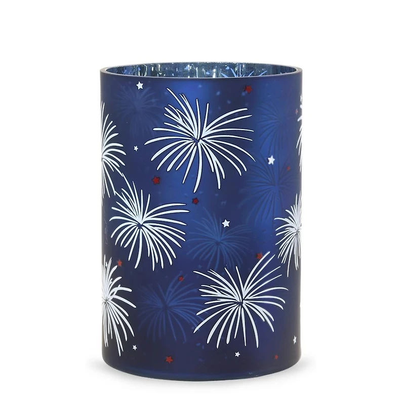 Happy Birthday, America! Jar Candle Holder