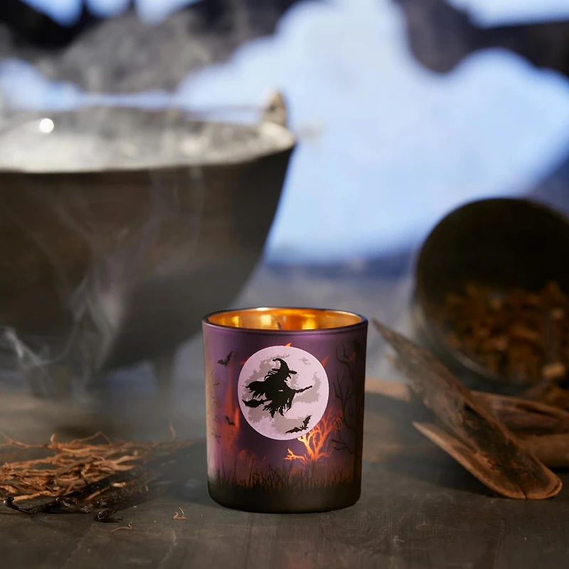Witch's Moon Tea Light Candle Holder