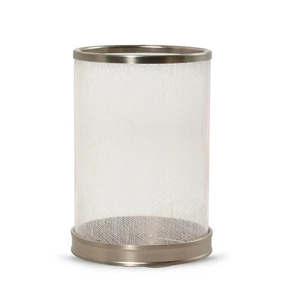 Silver Lining Jar Candle Holder