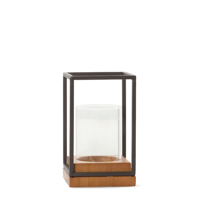 Black Edge Tea Light Candle Holder