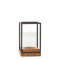 Black Edge Tea Light Candle Holder