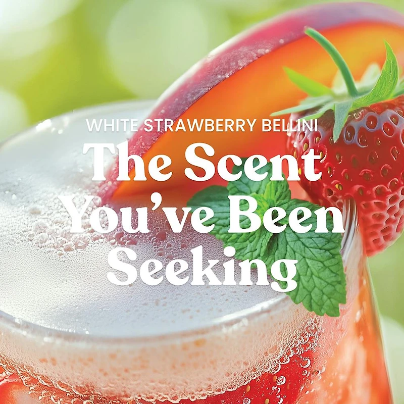 White Strawberry Bellini