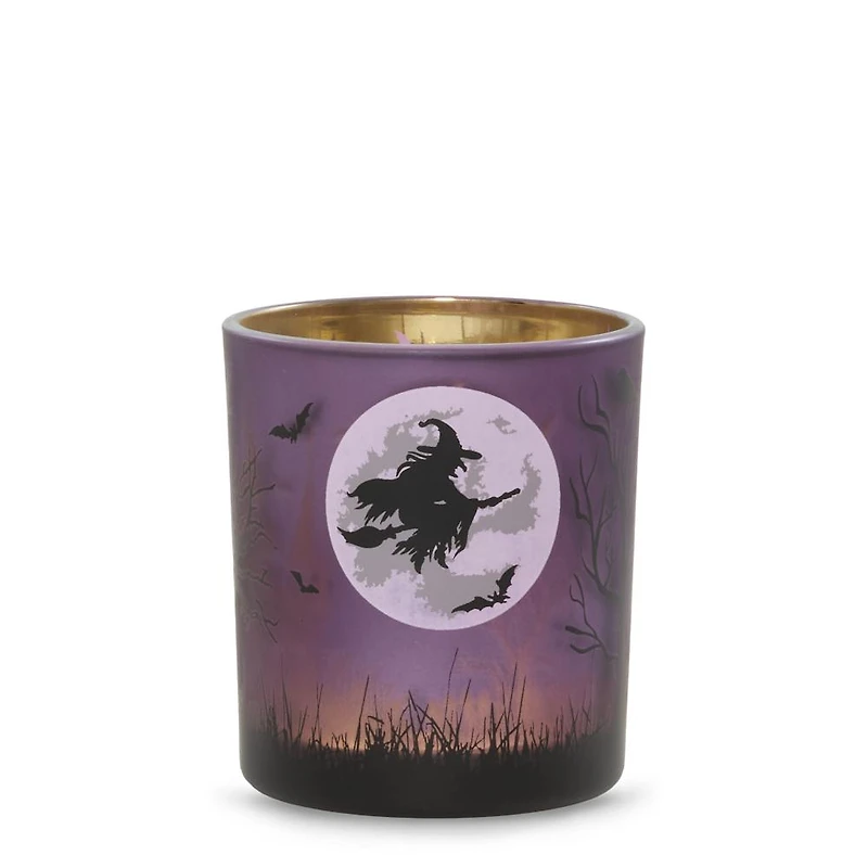 Witch's Moon Tea Light Candle Holder
