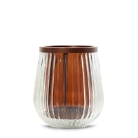 Radiant Flame Jar Candle Holder