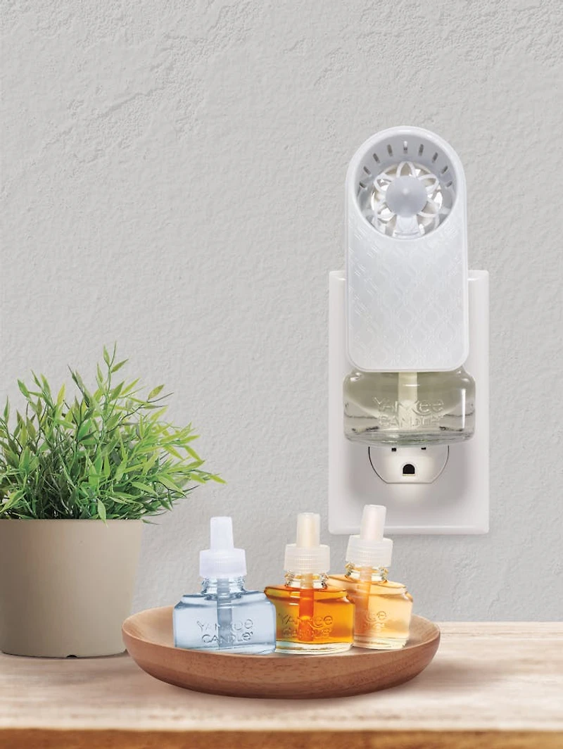 Moroccan ScentPlug® Fan Diffuser w/ Light