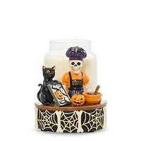 Bonebury Lane Spooky Kookies Jar Candle Holder