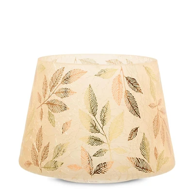 Frosted Gold Jar Candle Shade