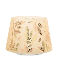 Frosted Gold Jar Candle Shade