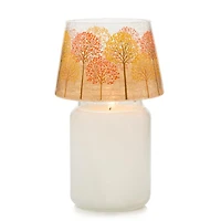 Fall Trees Glass Shade