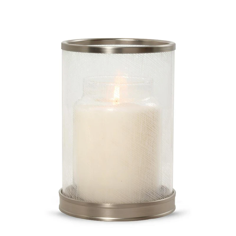Silver Lining Jar Candle Holder