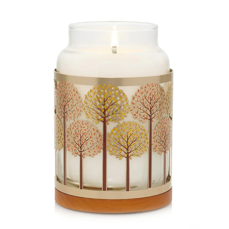 Fall Trees Metal Holder