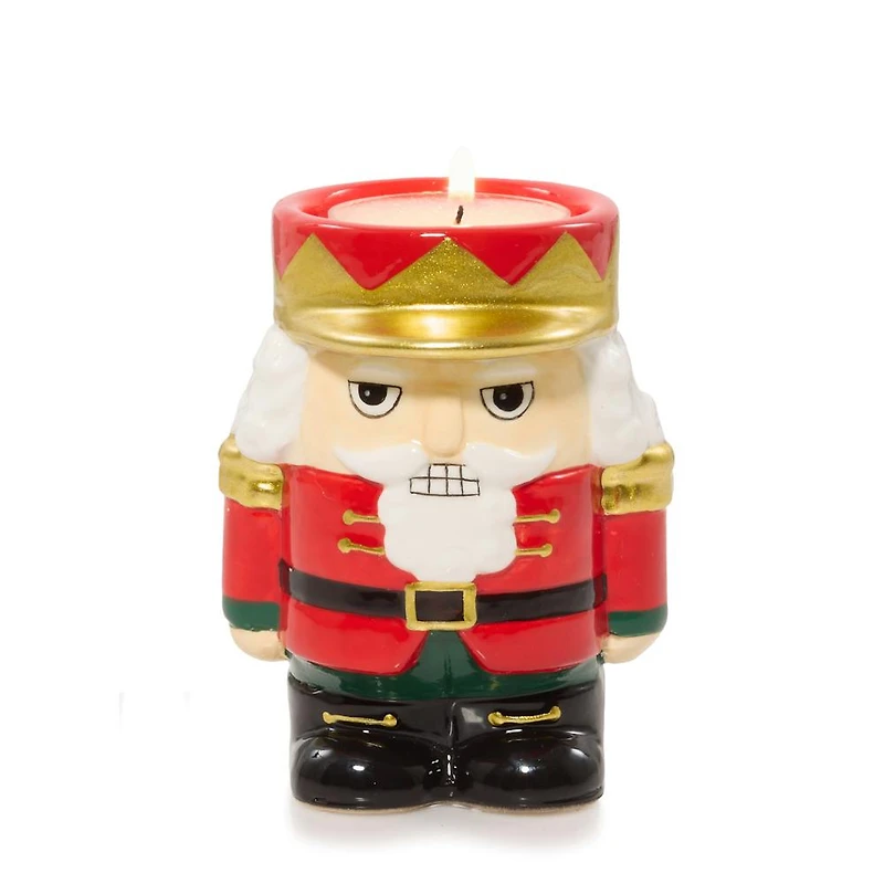 Nutcracker Tea Light Candle Holder