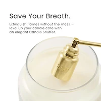 Pale Gold Apothecary Jar Candle Snuffer
