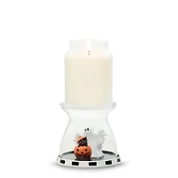Ghost Cloche Candle Pedestal