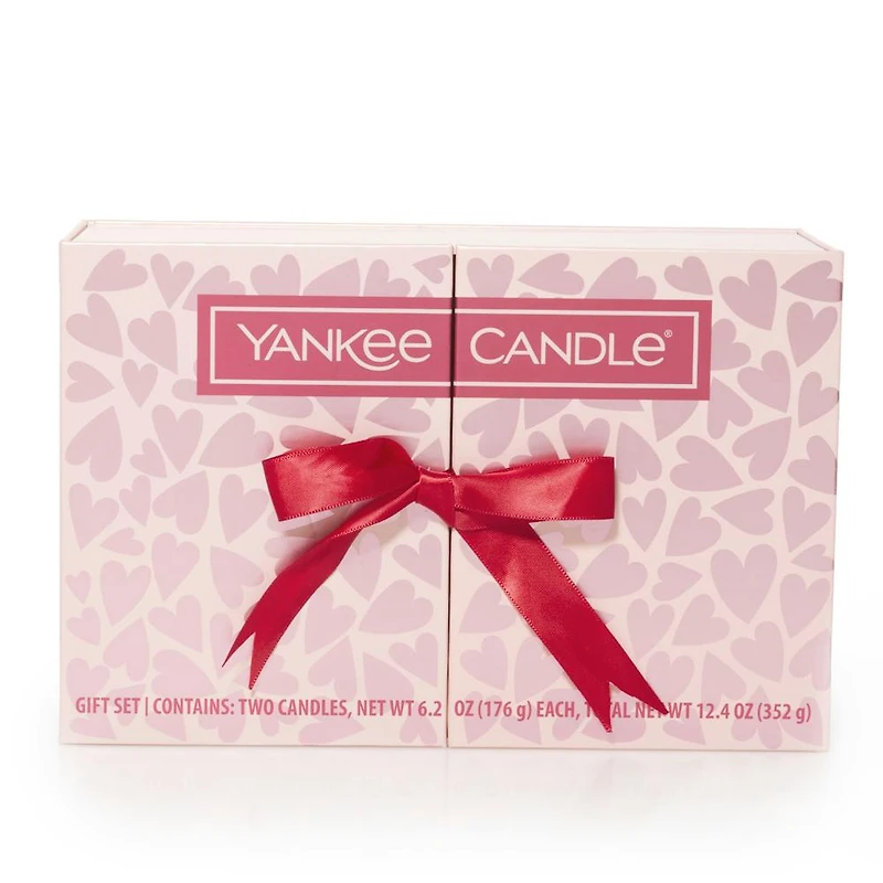 Love Is in the Air Fluted Candles Gift Set