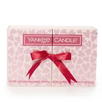 Love Is in the Air Fluted Candles Gift Set