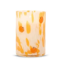 Pumpkin Painter Jar Candle Holder