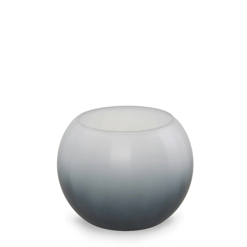 Gray Melon Tea Light Candle Holder