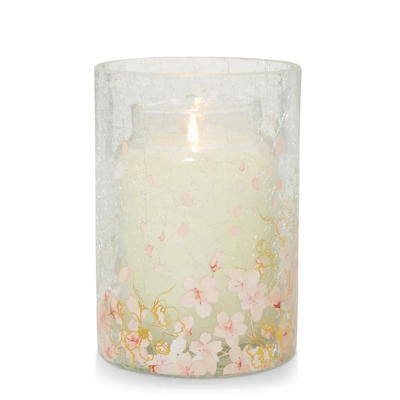 Cherry Blossoms Glass Holder