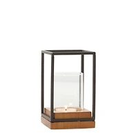 Black Edge Tea Light Candle Holder