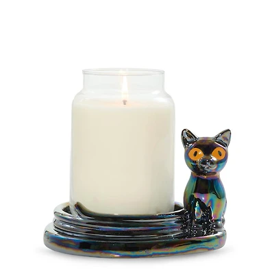 Twilight Whiskers Jar Candle Holder