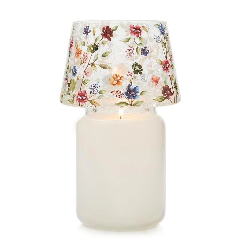 Fall Florals Glass Shade